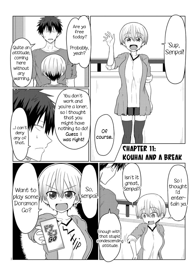 Uzaki-chan wa Asobitai! Chapter 11 2